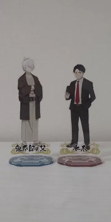 게게게의 수수께끼 : 서부 놀이공원 아크릴 스탠드 키타로의 아버지 미즈키