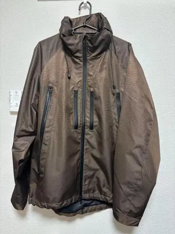 narifuri 마운틴 후드티 방수투습 사이즈 L 브라운