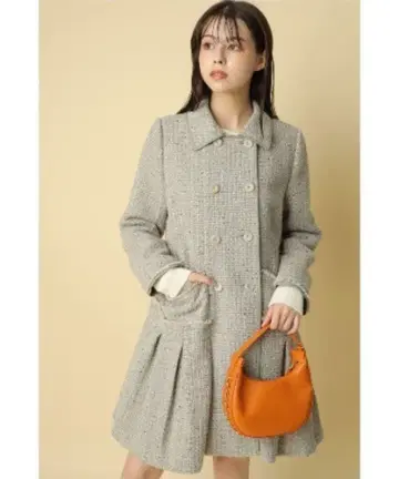 반지 팬시 A 라인 코트