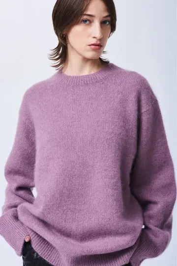 스터닝 루어 화이트 야크 풀오버 라벤더 핑크