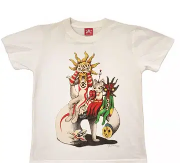 새상품 타로맨 히구치 유코 콜라보 한정판 T셔츠 L사이즈