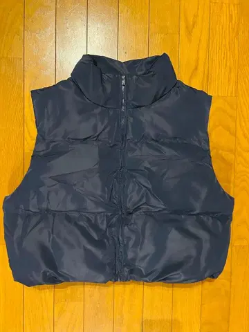 네이비 다운풍 인기 슬리브리스 베스트