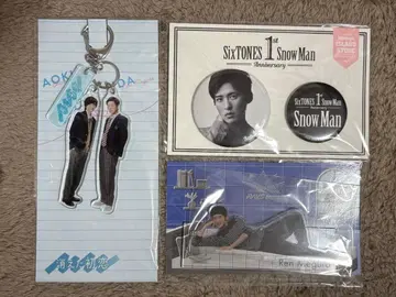 메구로 렌 아크릴 스탠드 캔뱃지 세트