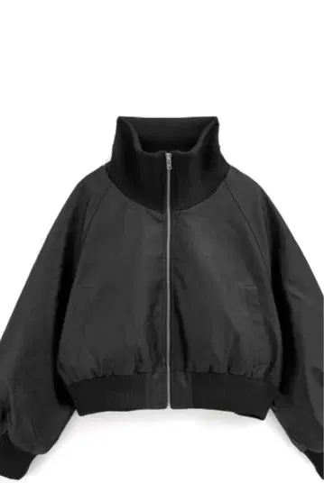 가죽 자켓 블랙 안감 있음 다운 블루종