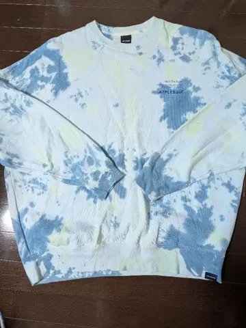 APPLEBUM 타이 다이 크루넥 맨투맨