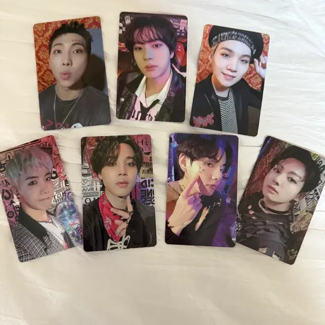 방탄소년단 BTS 2022 시즌그리팅 시그 포카 포토카드 일괄