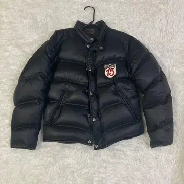 FLAT HEAD 15주년 기념 다운 자켓 36 사이즈 블랙