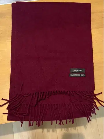 SAVILE ROW 새빌로우 아오야마 양복 캐시미어 100% 머플러