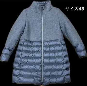 [ 새상품급 ] JAN MAYEN 절개 다운 코트 사이즈 40