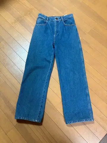 끌로에 스트레이트 데님 블루