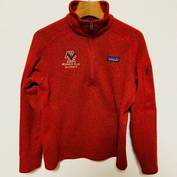 컨디션 최상 레어 patagonia 하프 지퍼 스웨터 보스턴 칼리지
