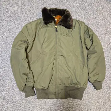 HOUSTON 올리브 그린 B-15 플라이트 자켓