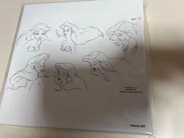 인어공주 아리엘 아트 보드