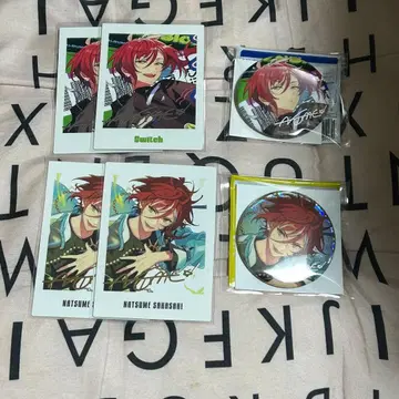 앙스타 TRIP 9주년 파샤츠 캔뱃지 사카사키 나츠메 6개