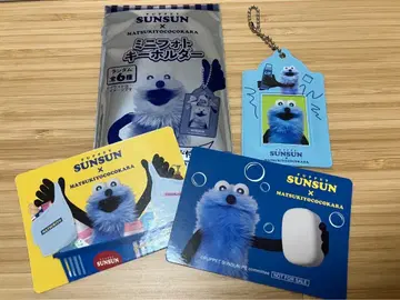 퍼펫 순순 마츠모토 키요시 미니 사진 키링 & 스티커