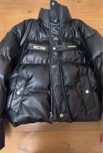 여성용 다운 블랙