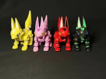 애니머닛 여우형 2종 4개 세트