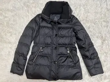 INED 다운 자켓 A라인 후드 부착