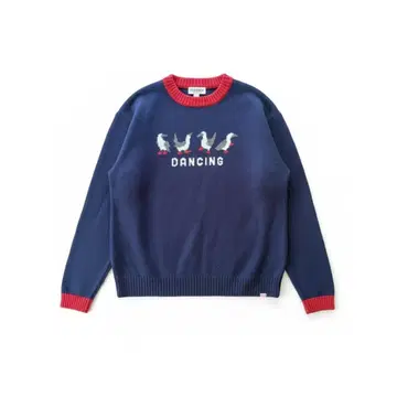 CHUMS 참스 남성용 니트 스웨터 XL DANCING 펭귄