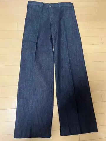 CANVAS straight denim 네이비 M