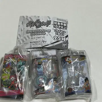 요괴워치 미니어처 패키지 컬렉션 3종 가챠