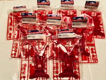 [ 미니 사륜구동 ] AR 섀시 ( 레드 ) x 9개