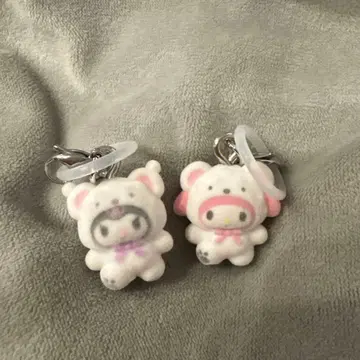 산리오 메지루시 액세서리 쿠로미 가챠가챠 캡슐 토이 마이멜로디