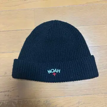 NOAH 비니 니트 모자 블랙