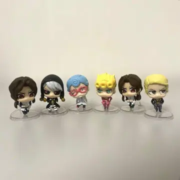 죠죠 콜렉션 황금의 바람 암살 팀 6체 세트