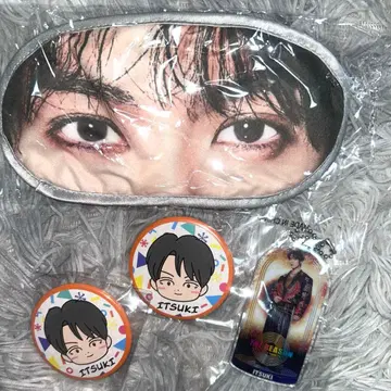 란페 후지와라 이츠키 안대 캔뱃지 클리어 참