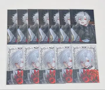 니지산지 쿠츠하 랜덤 사진풍 카드 금박 레어 노멀 기념 굿즈