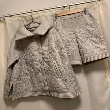 알베로베로 충전솜 블루종 숏팬츠 세트