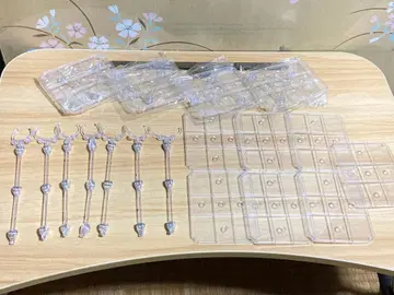 아크릴 스탠드 지지대와 받침대 세트