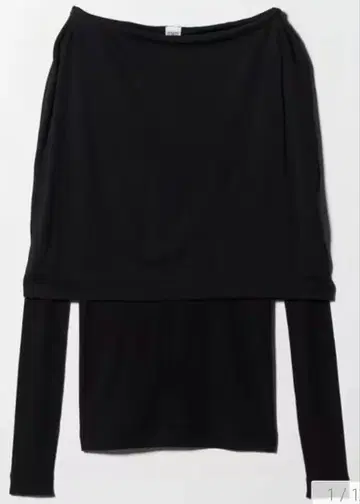 BOWTE 케이프 디테일 티셔츠