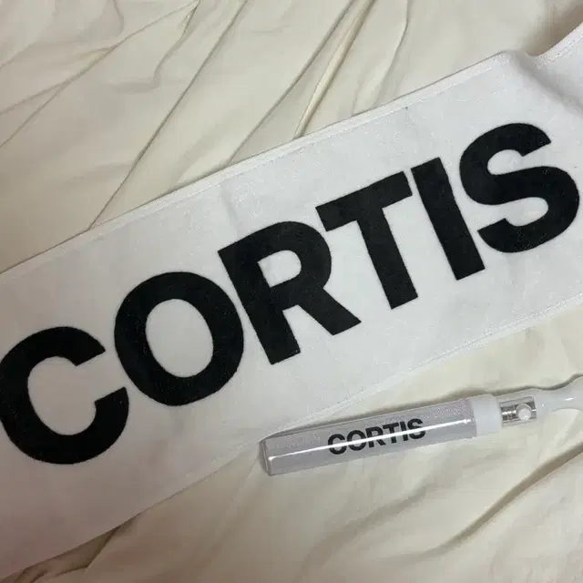 코르티스 릴리즈 파티 쇼케 역조공 수건 타올 응원봉