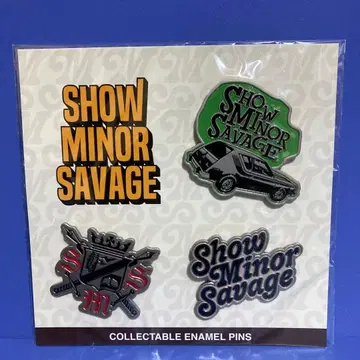Show Minor Savage 에나멜 핀즈