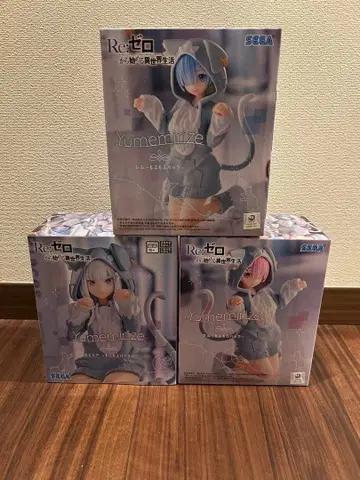 Re: 제로 Yumemirize ~모후모후 팩~ 피규어 3체 세트