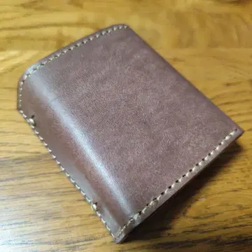 DAY'S ART 핸드메이드 접이식 지갑 브라운