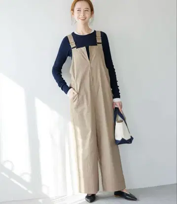 슬로브 이에나 린넨 혼방 살로펫 [ 세탁기 사용 가능 ]