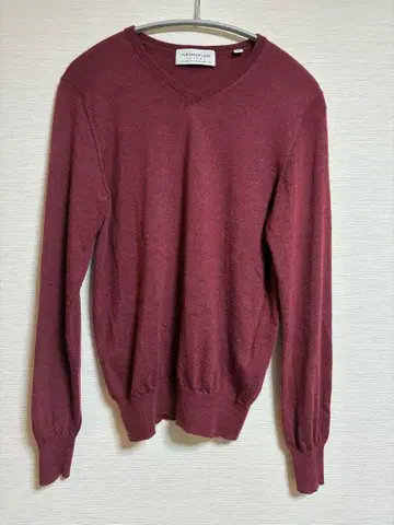 TOMORROWLAND 투모로우랜드 실크, 캐시미어 혼방 V 니트