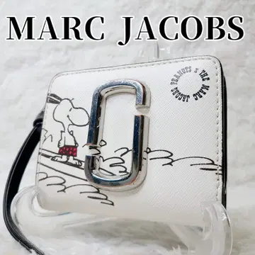 [레어] MARC JACOBS 접이식 지갑 PEANUT 콜라보 스누피