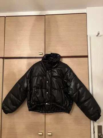 여성용 가죽 자켓 블랙