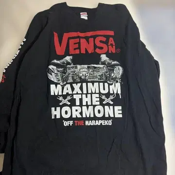 맥시멈 더 호르몬 편상 롱T 료군 VENSAN 긴팔 티셔츠