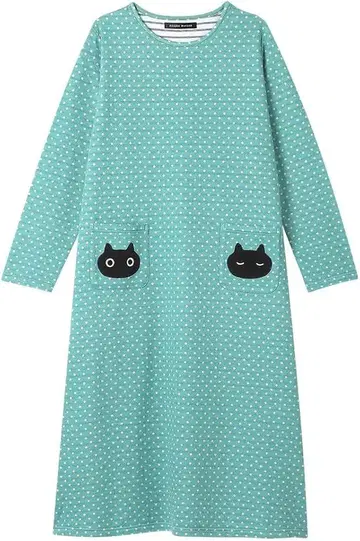 마타노 아츠코 룸웨어/M 와코루 따뜻한 소재 파자마