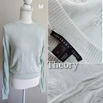 Theory Luxe 띠어리 실크 니트 풀오버