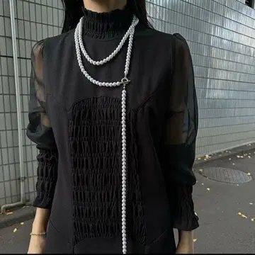 UND SWITCH SHIRRING DRESS / AmeriVINTAGE