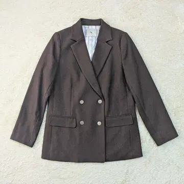 [ 새상품급 ] 내추럴 뷰티 베이직 더블 브레스트 자켓 M 출퇴근