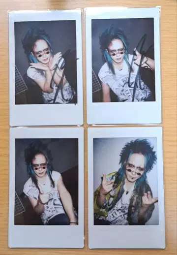 나방과 나비 히로타카 쿠로하네 폴라로이드 세트