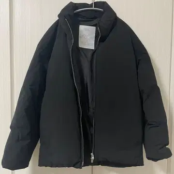 HEAT FIBER DOWN 블랙 다운 자켓 M