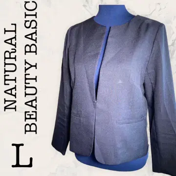 [내추럴 뷰티 베이직] 테일러드 자켓 L 새상품급 여성용